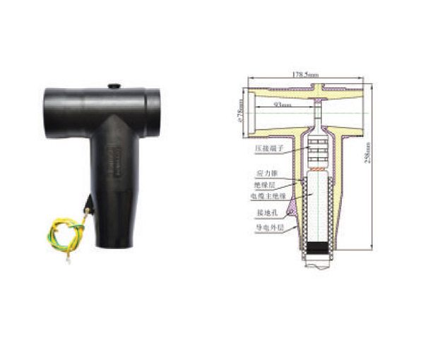 24kV屏蔽型前/后接头 HS-24/630-P-Q